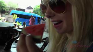 Kenzie checks out the market, and meets new friends.